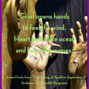 Meredith Bergmann The Naming Bronze Hands image